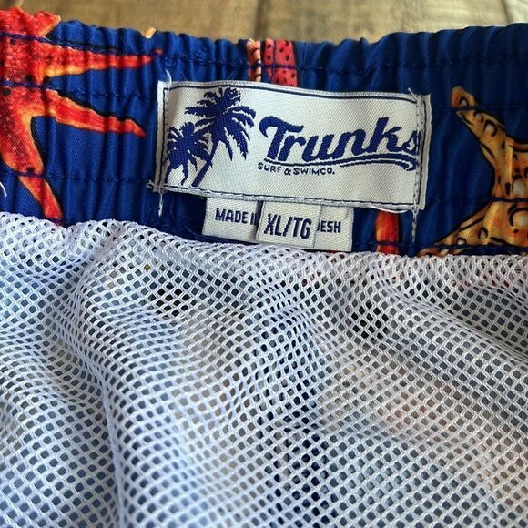 NWT TRUNKS SURF & SWIM CO. SANO PRINTED SWIM SHORT Size XL - Picture 3 of 5